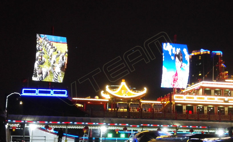 海南海上帆船屏 柔性LED軟屏EcoDot-p55項目