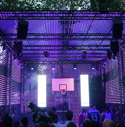 荷蘭露天體育館耐克發(fā)布會(huì) LED軟屏MJ4-P100