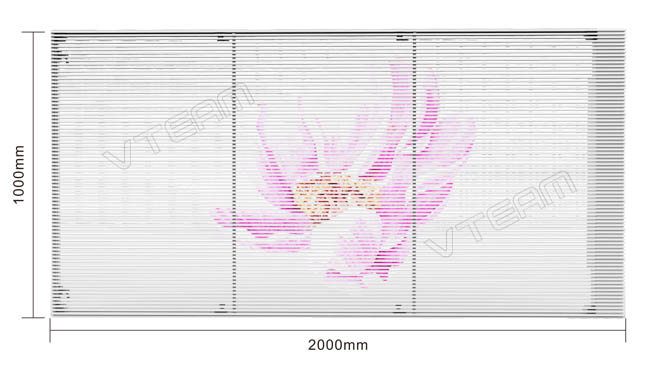 雙面透明LED顯示屏優(yōu)勢(shì)及構(gòu)造，價(jià)格多少錢(qián)？