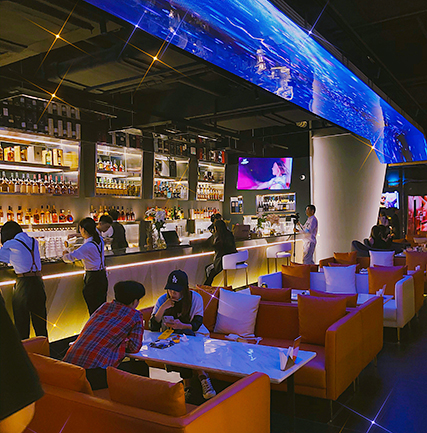 武漢Time藝術(shù)酒廊透明屏項(xiàng)目