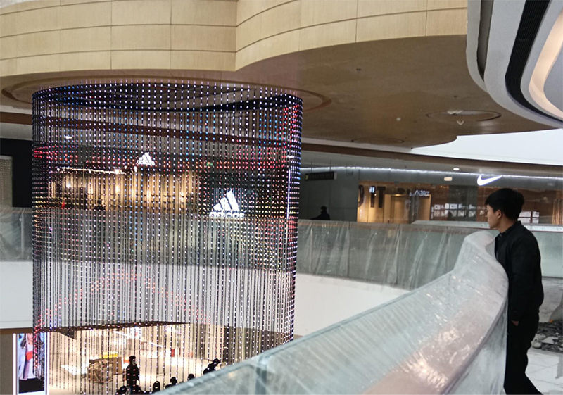 合肥碭山萬達LED網(wǎng)格屏項目