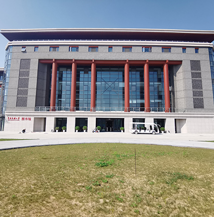 中央民族大學圖書館LED透明屏項目